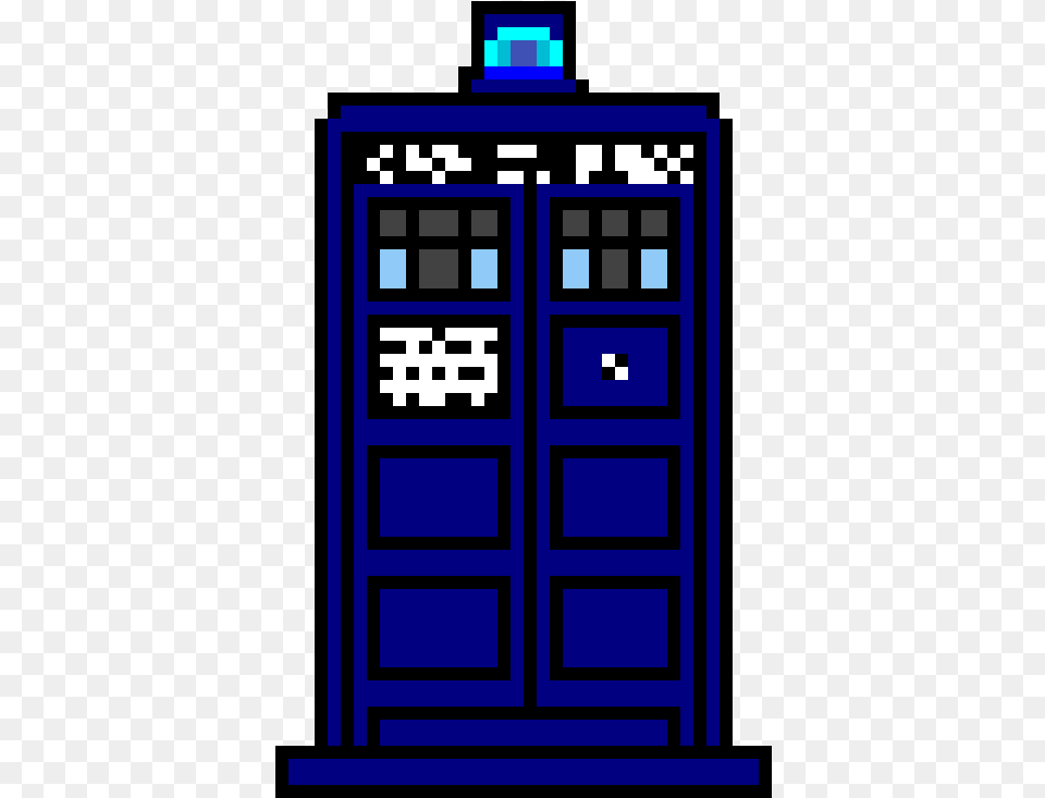 Tardis Doctor Who Home Door, Scoreboard, Qr Code Free Png