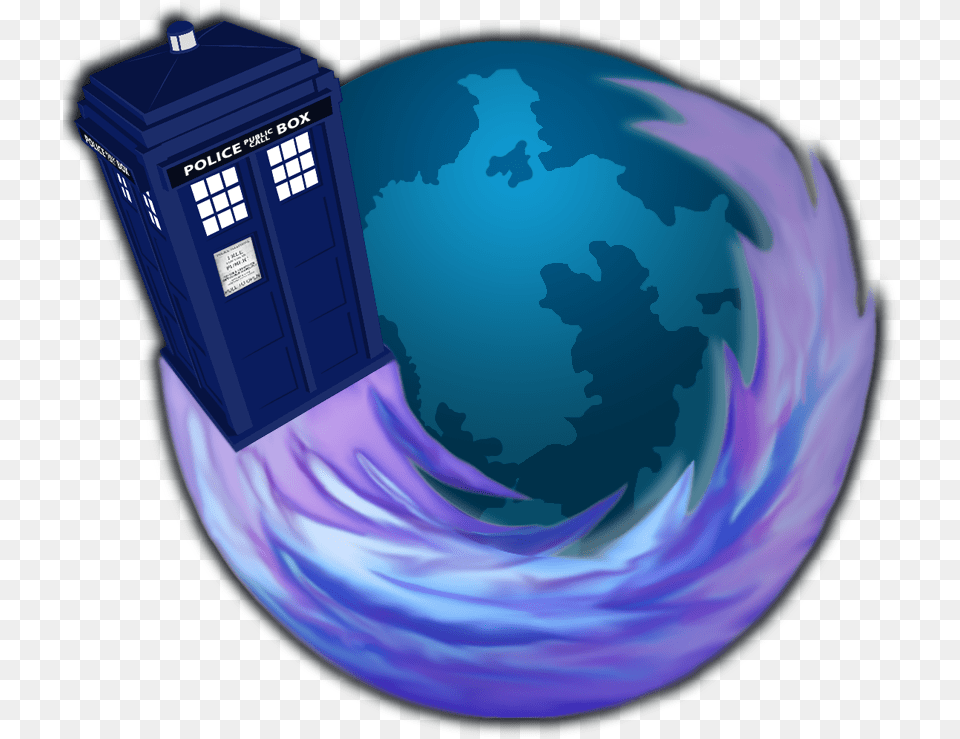 Tardis Firefox Icon Doctor Who Ico, Sphere, Adult, Male, Man Free Png Download