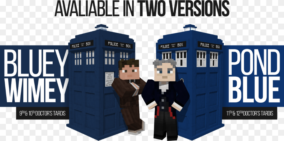 Tardis Interior Minecraft 12th Doctor, Person, Publication Free Png Download