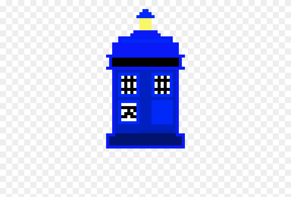 Tardis Pixel Art Maker Png Image