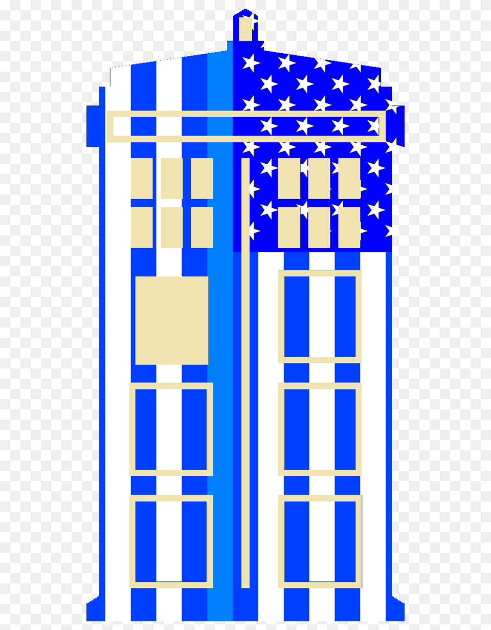 Tardis Thin Blue Line, Flag Png