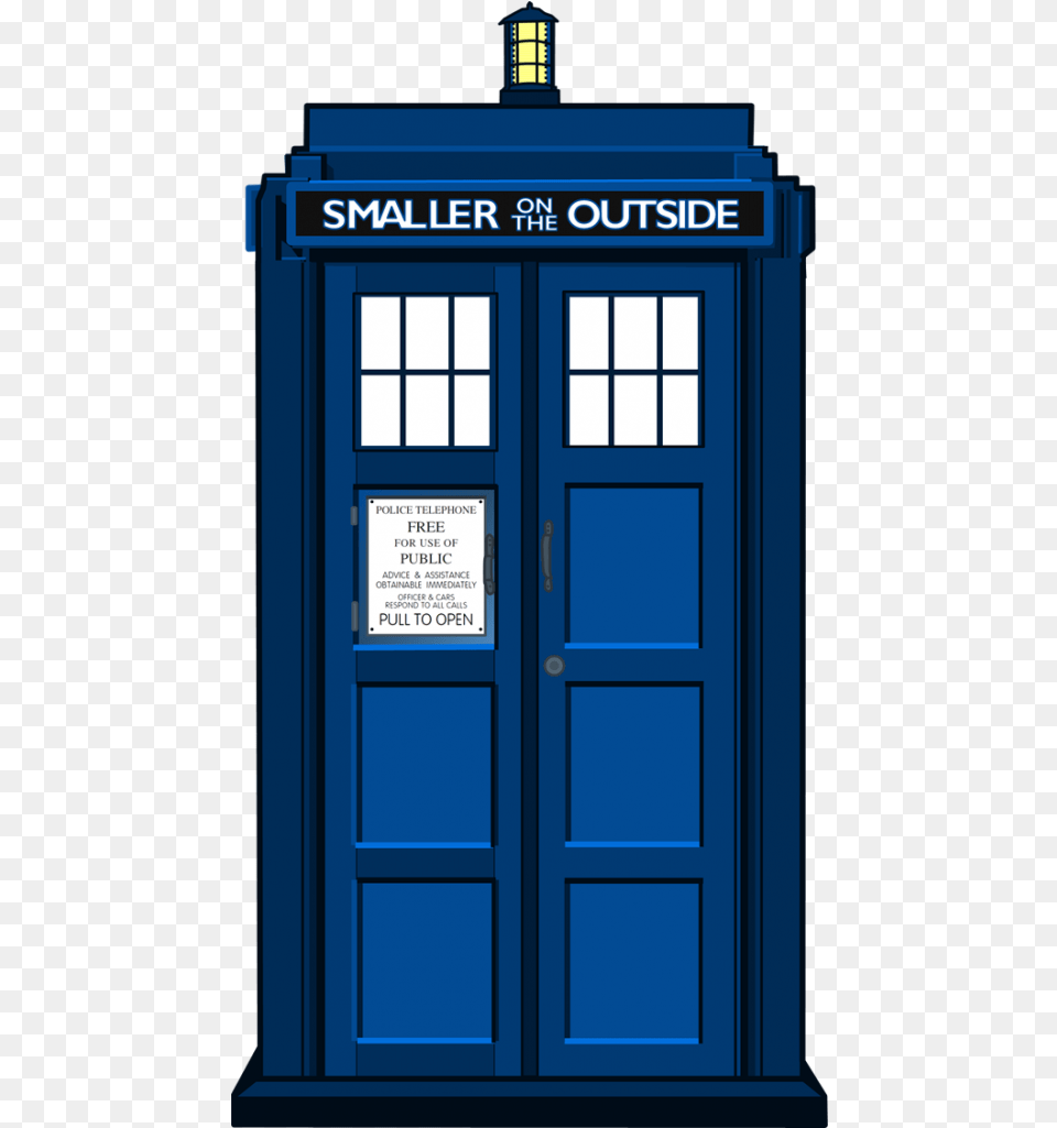 Tardis Transparent Doctor Who Tardis Cartoon, Door Free Png Download