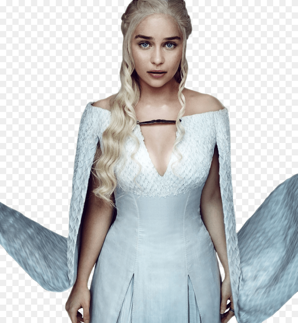 Targaryen Got7 Gameofthrones Dragon Season 6 Khaleesi Daenerys Targaryen, Formal Wear, Clothing, Dress, Wedding Gown Png Image