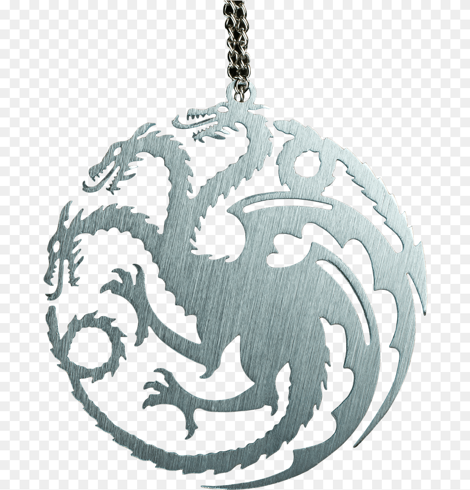 Targaryen Metal Christmas Ornament Game Of Thrones House Targaryen, Accessories, Pendant, Jewelry, Necklace Png Image