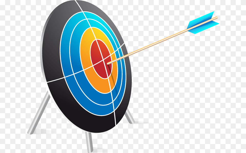Target, Weapon, Arrow, Bow, Archery Free Png Download