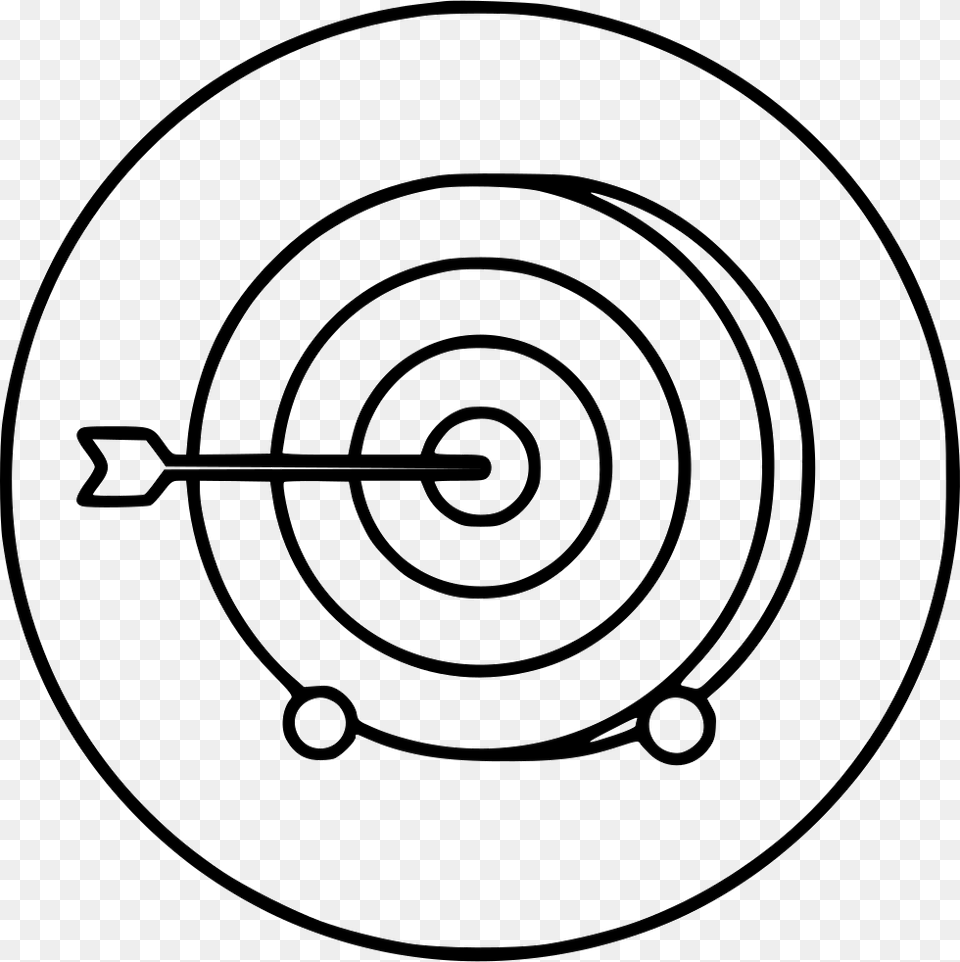 Target Arrow Scope Bozai Icon, Spiral, Coil, Ammunition, Grenade Png Image