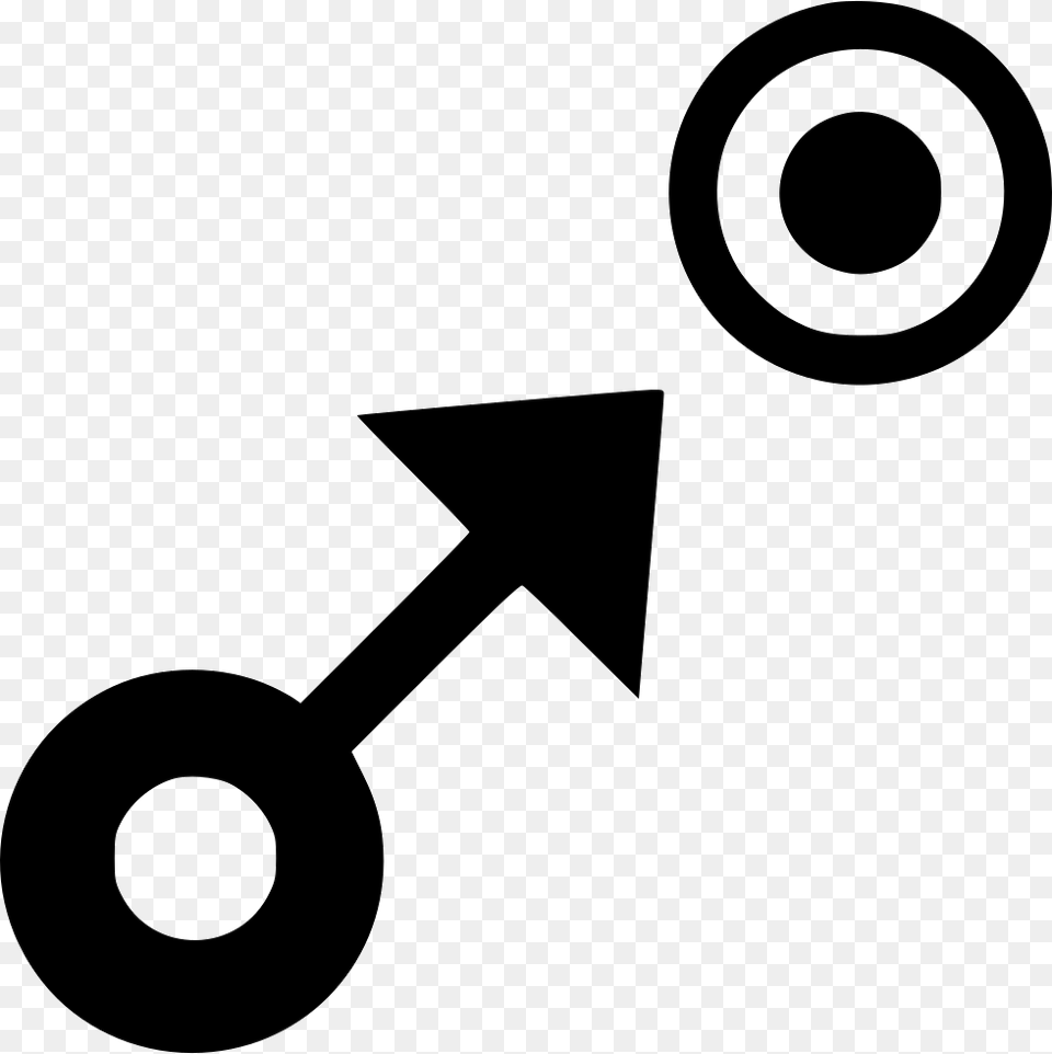 Target Arrow Vector Ui High Rate Icon, Symbol, Stencil, Device, Grass Free Png Download