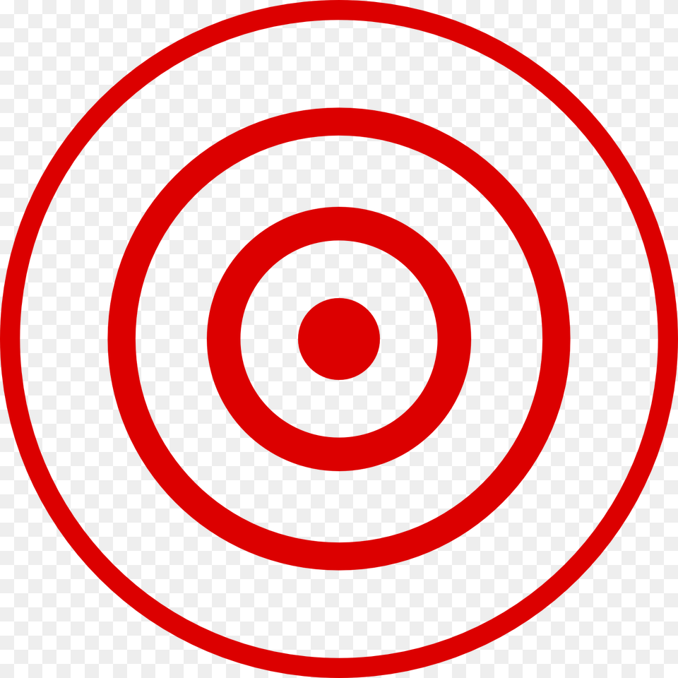 Target Bullseye Transparent Background, Coil, Spiral, Ammunition, Grenade Free Png Download