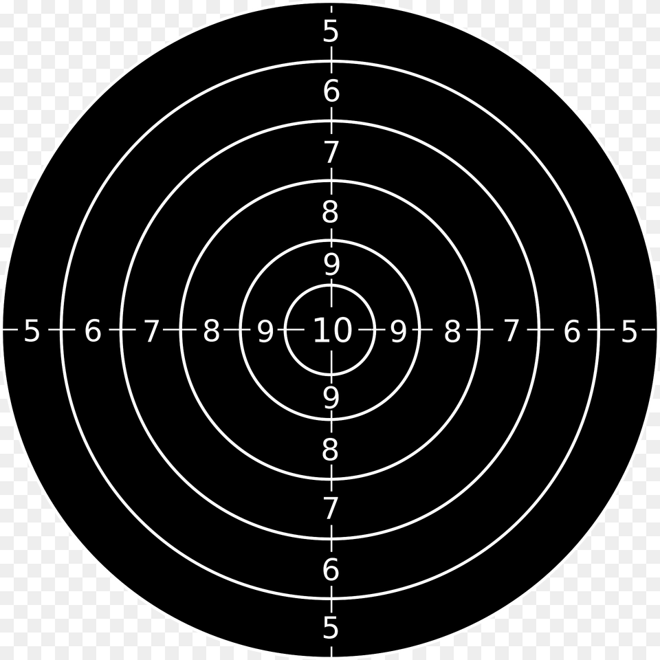 Target Clipart, Gun, Weapon, Shooting, Spiral Png