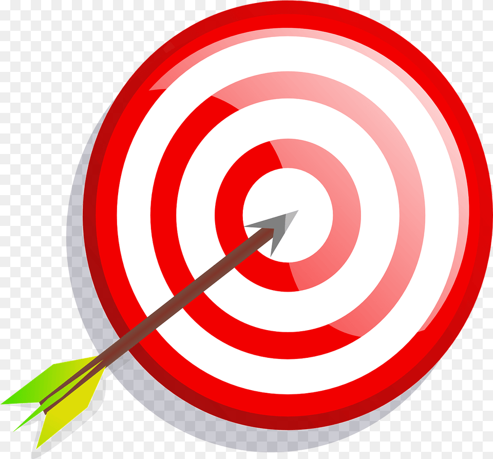 Target Clipart Web Icons Target With An Arrow, Darts, Game, Weapon Png