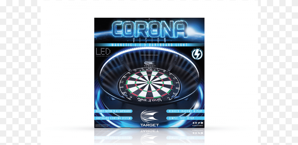 Target Corona Magnetic Dart Light, Cutlery, Fork, Game, Darts Free Png Download