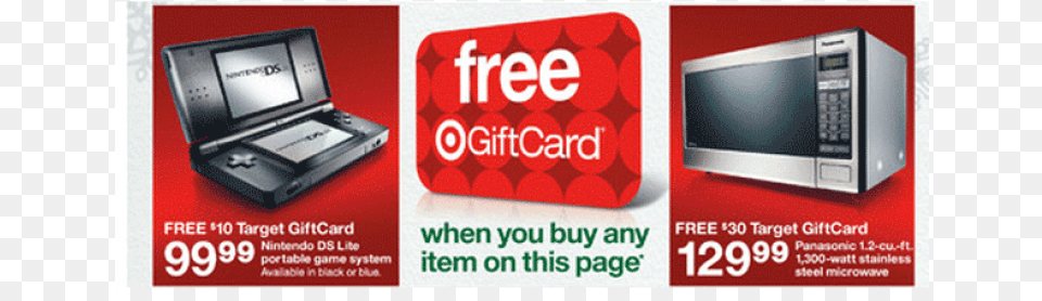 Target Gift Card, Appliance, Device, Electrical Device, Microwave Png Image