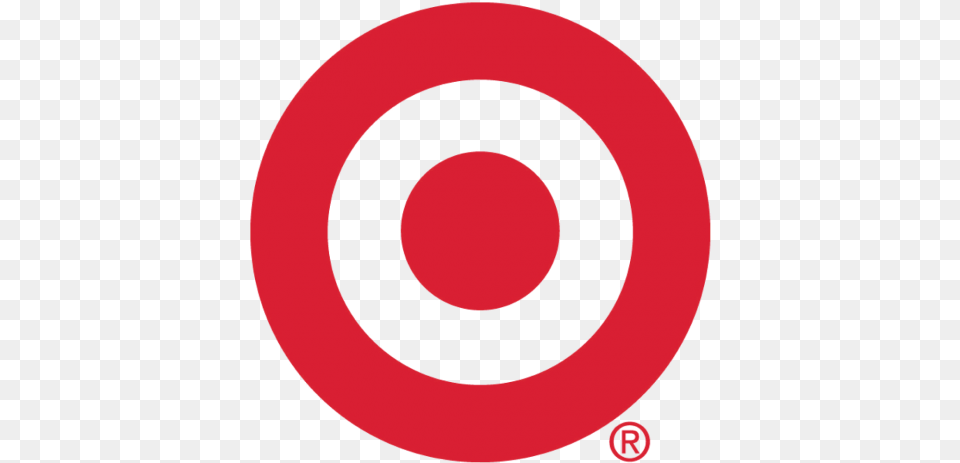 Target Icon Logo Transparent 2 Red Circles Logo, Disk Png Image