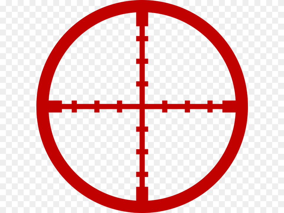 Target Lock Technique Red Crosshair, Cross, Symbol, Logo Free Png Download