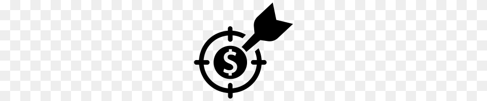Target Market Icons Noun Project, Gray Free Transparent Png