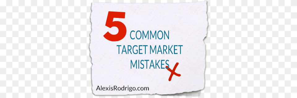 Target Market Mistakes Alexis Lexi Rodrigo, Text, Symbol, Number Free Png
