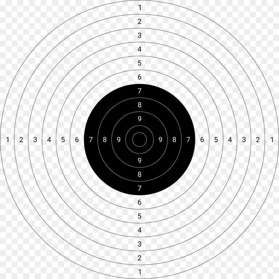 Target Practice Royalty, Gray Free Png Download