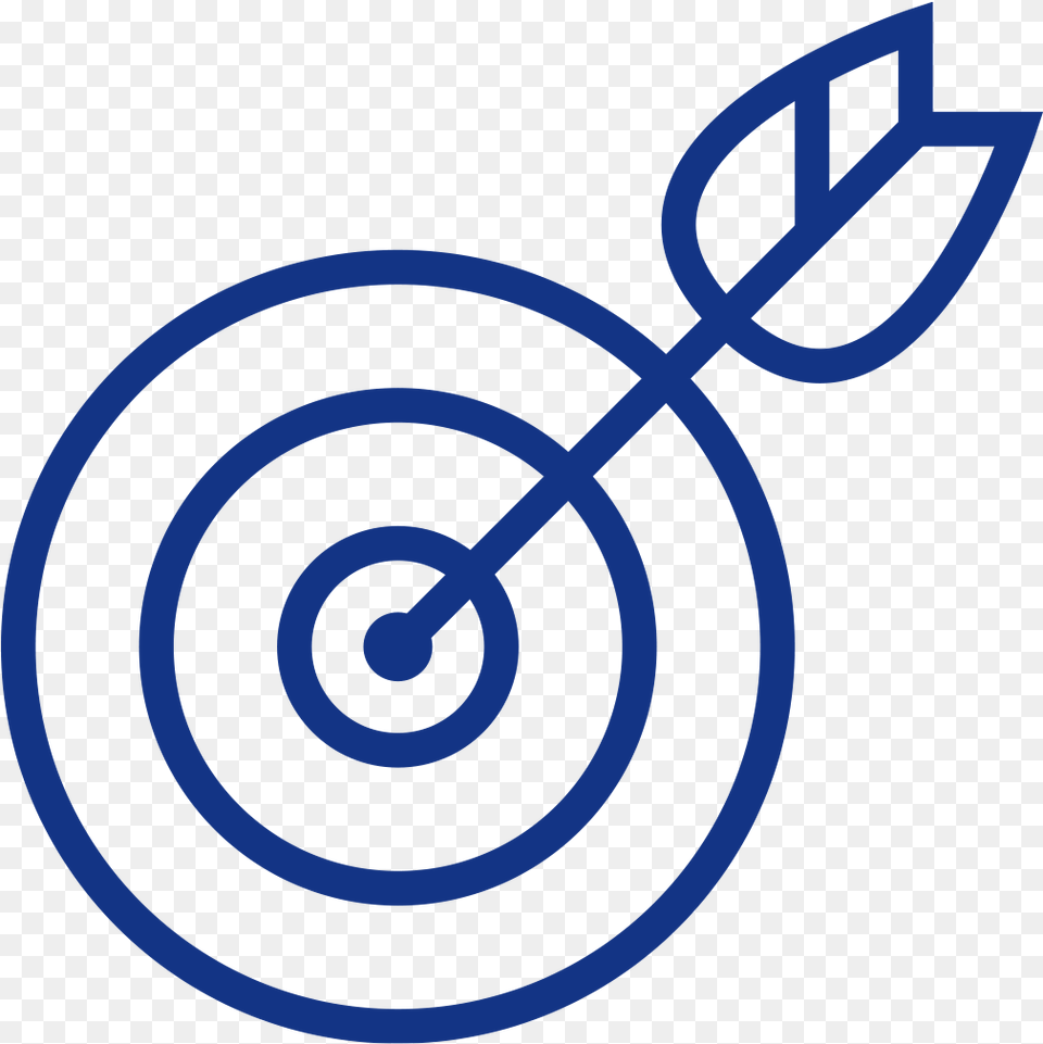 Target Segment Black And White Free Png