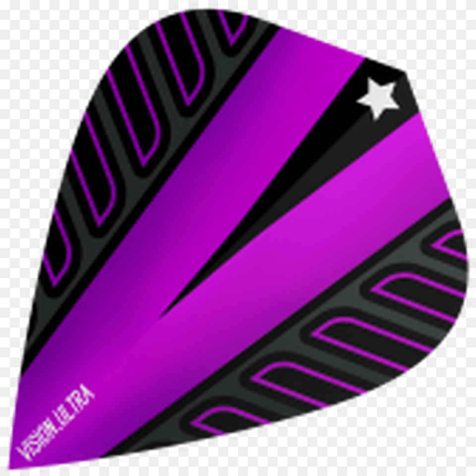 Target Vision Ultra Voltage Rob Cross Kite Dart Flights Target Dart Flights, Art, Graphics, Purple Free Png Download