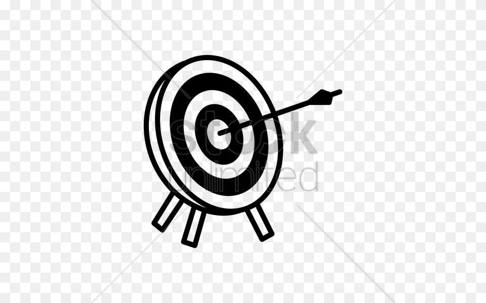 Target With Arrow Vector Lighting, People, Person Png Image