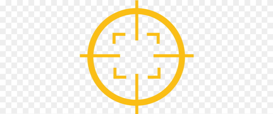 Target Yellow Icon Clipart Nautical Compass, Cross, Symbol Free Png Download