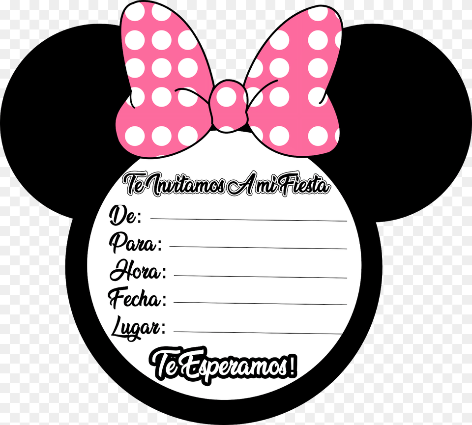 Tarjeta Minnie Svg Minnie, Text, Envelope, Mail Free Transparent Png