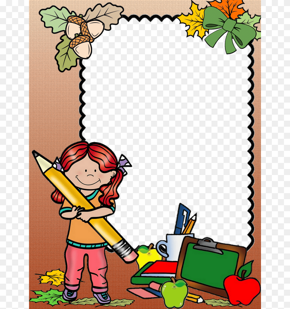 Tarjetas Template Border, Baby, Person, Book, Comics Free Png Download