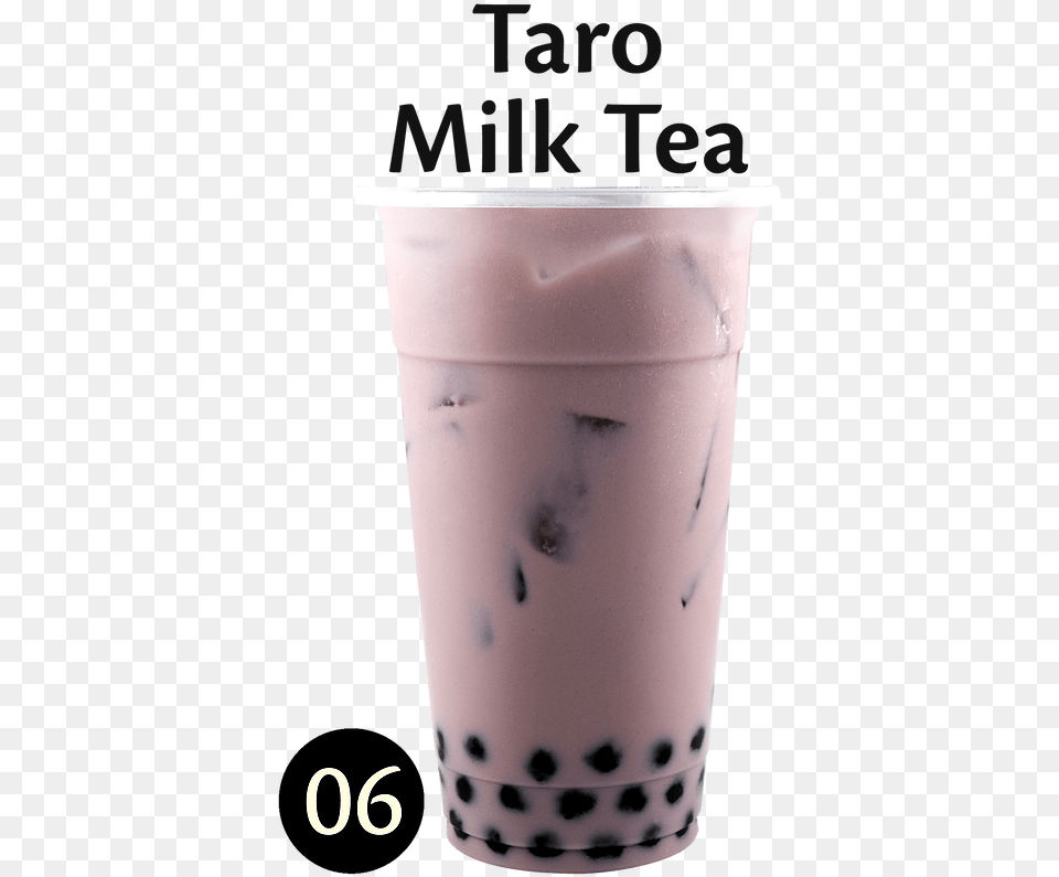 Taro Milk Tea Calories No Boba 22 Thai Tea, Beverage, Bubble Tea Free Transparent Png