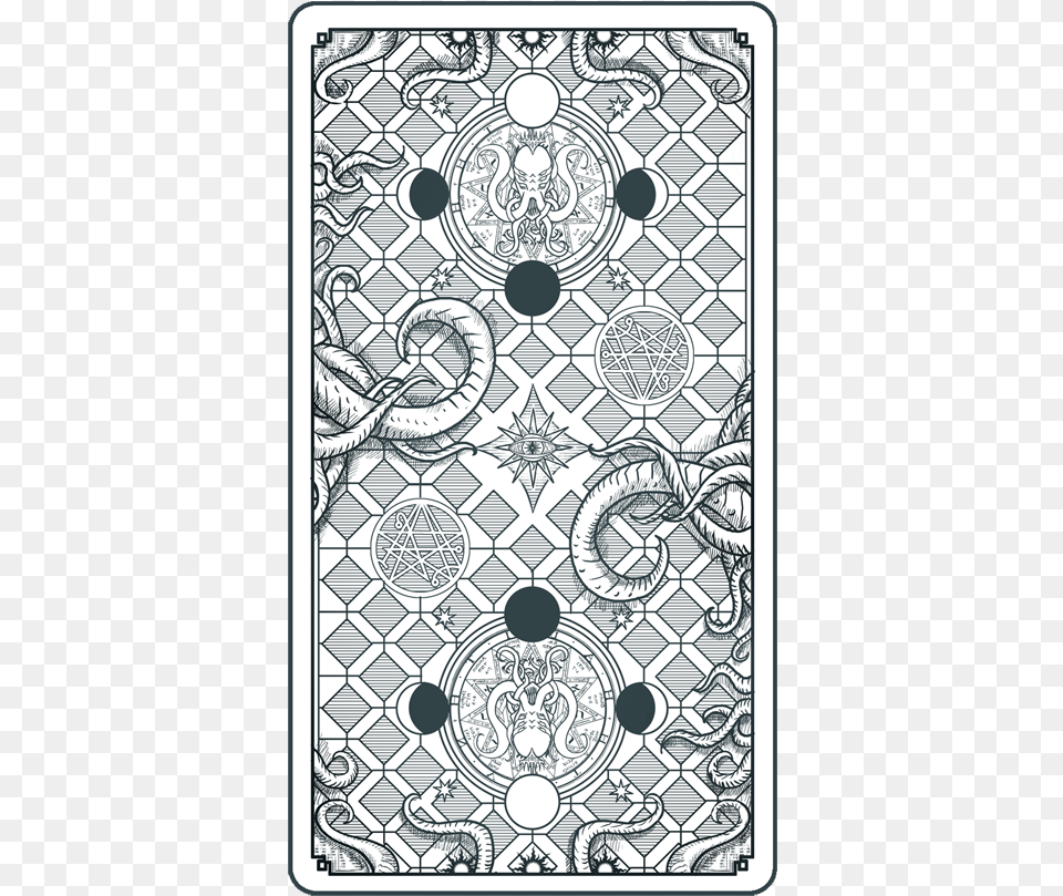 Tarot Card Back Design, Home Decor, Pattern, Rug Png
