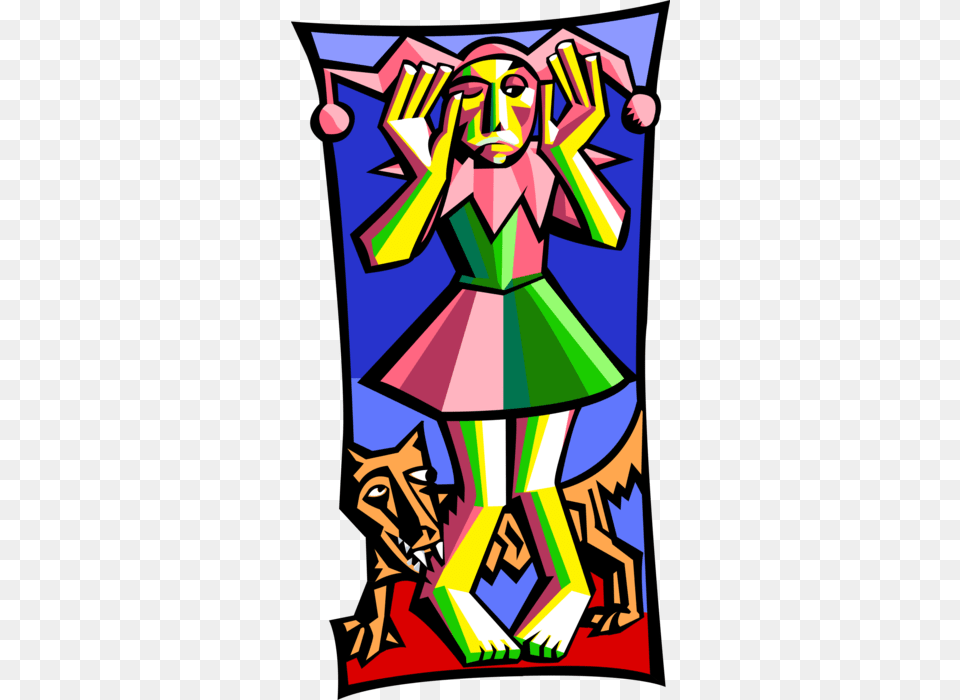 Tarot Card Fool Or Jester Of Purity, Art, Person, Face, Head Free Png
