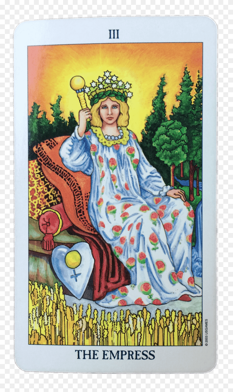 Tarot Card The Empress, Adult, Wedding, Person, Female Free Png Download