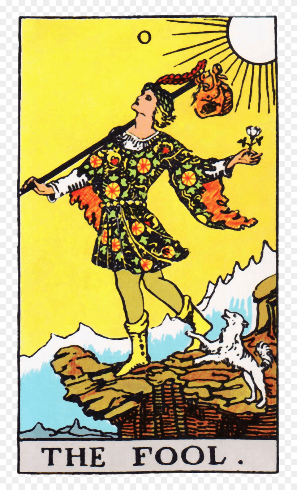 Tarot Card The Fool, Publication, Book, Comics, Adult Free Png