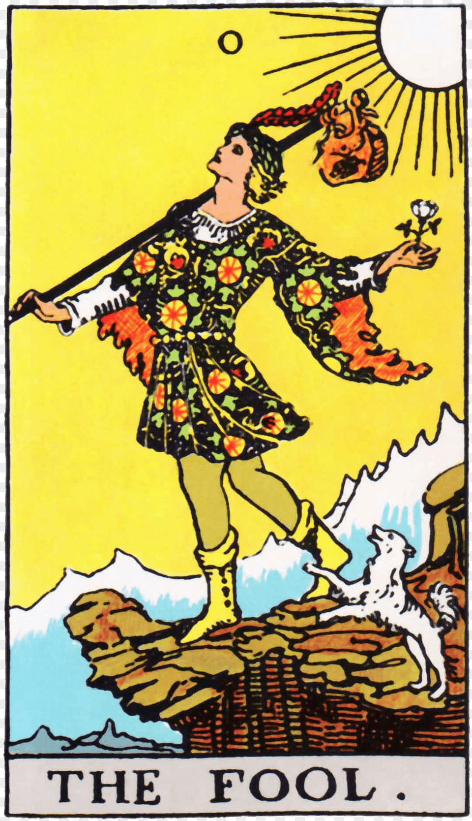 Tarot Card The Fool Fool Tarot Card, Publication, Book, Comics, Adult Png