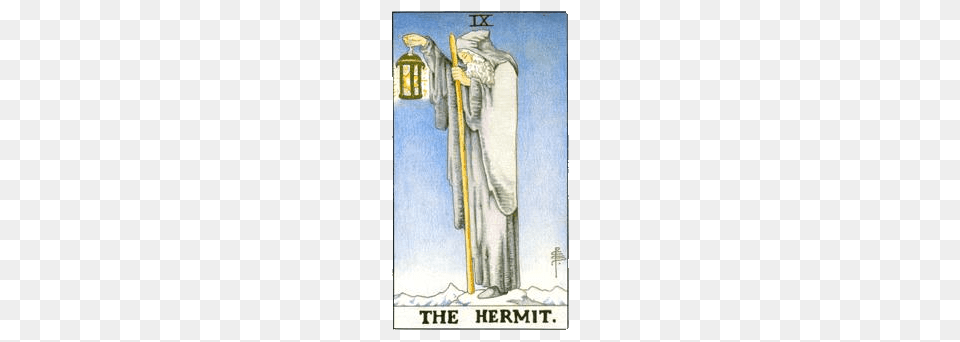 Tarot Card The Hermit, Fashion, Art, Painting, Cross Png Image