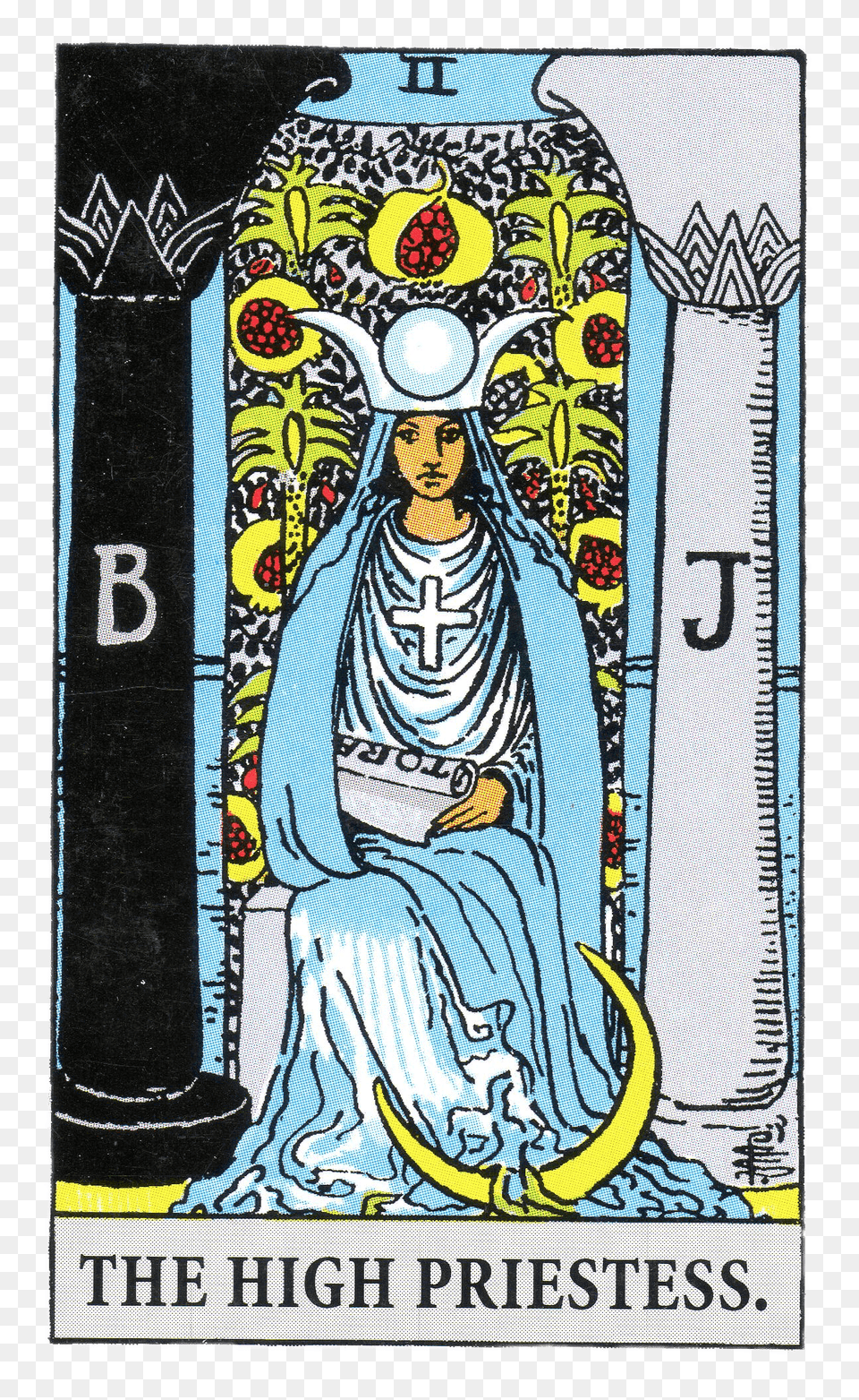 Tarot Card The High Priestess, Adult, Publication, Person, Female Png