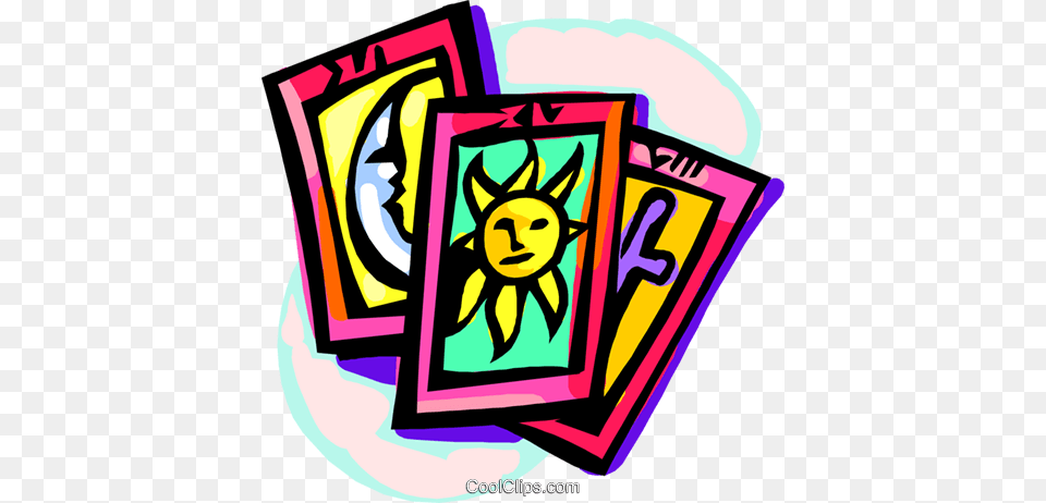 Tarot Cards Royalty Free Vector Clip Art Illustration, Person, Face, Head, Text Png Image