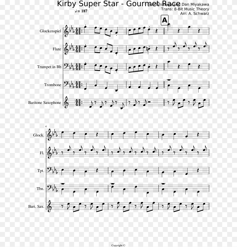 Tarrey Town Piano Sheet Music, Gray Png