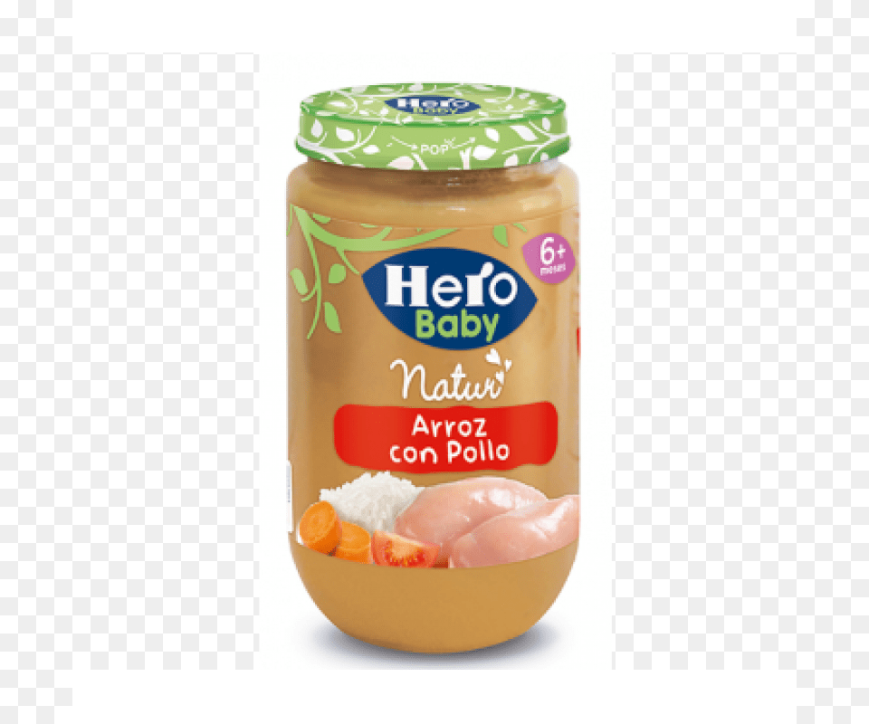 Tarrito De Arroz Con Pollo Hero Baby Hero Baby Food, Ketchup, Peanut Butter, Tape Free Png