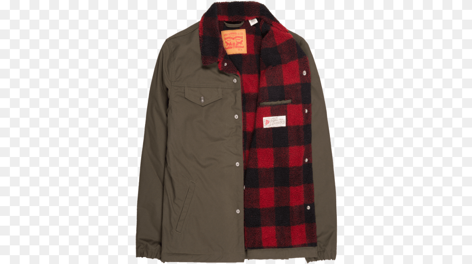 Tartan, Clothing, Coat, Jacket, Shirt Png Image