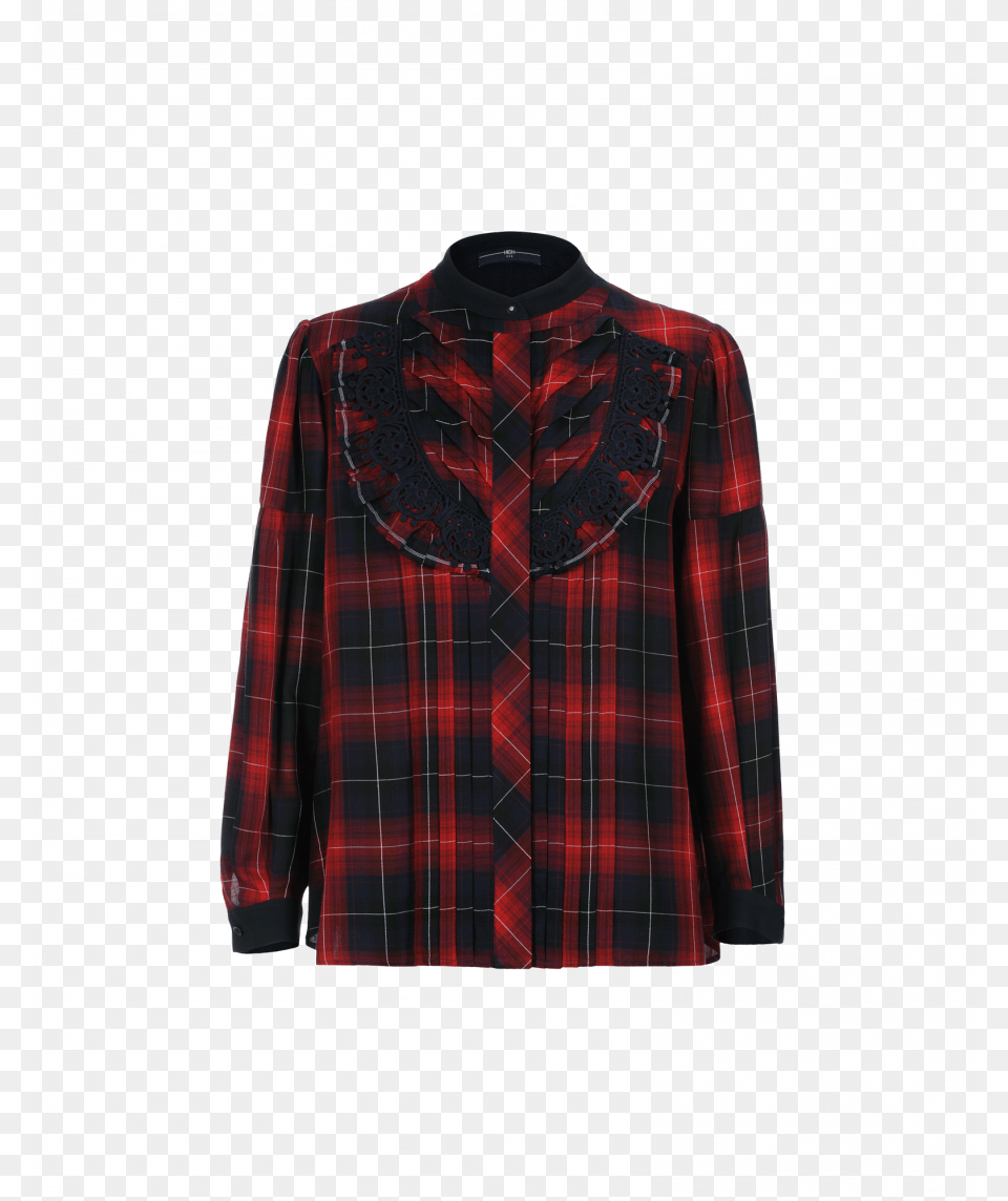 Tartan, Blouse, Clothing, Long Sleeve, Shirt Png Image