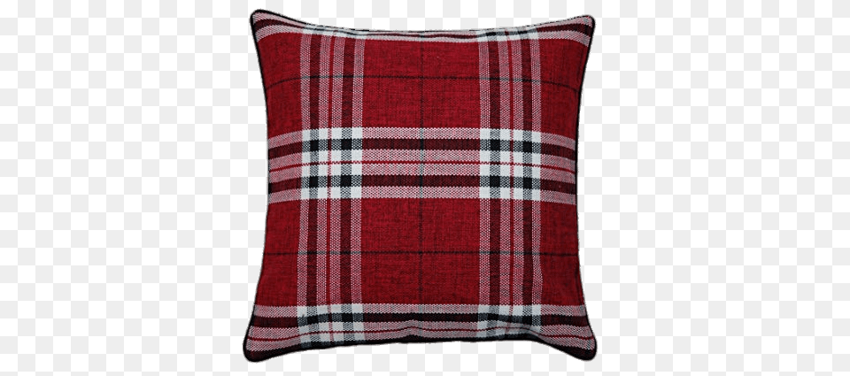 Tartan Cushion Cover, Home Decor, Pillow Free Png