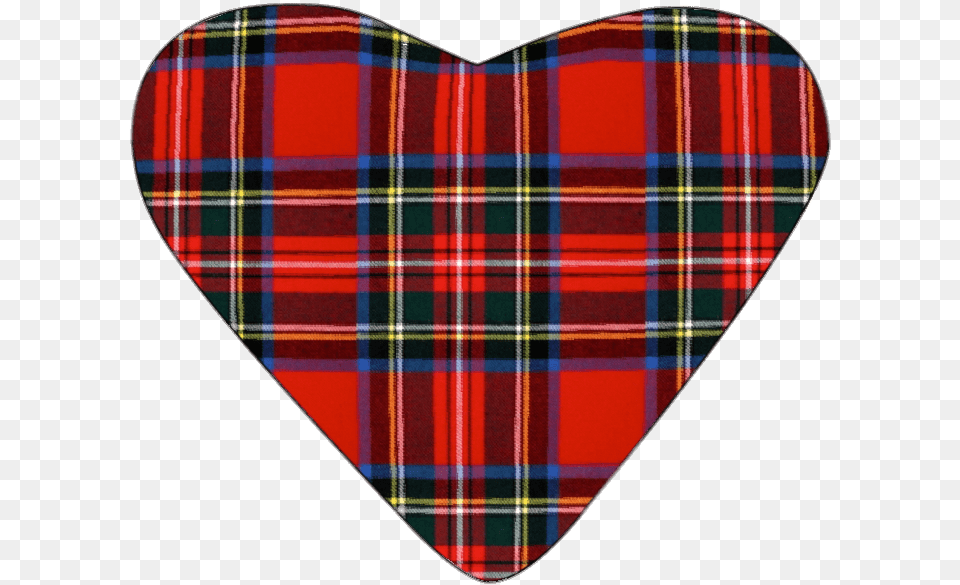 Tartan Heart Royal Stewart Tartan, Flag Free Png