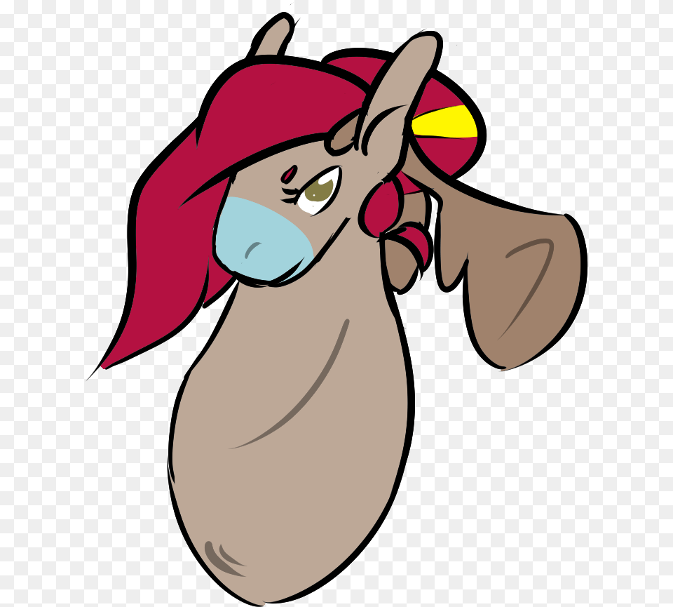 Tartsarts Female Fusion Meme Moose Oc Oc Only Cartoon, Baby, Person, Face, Head Png