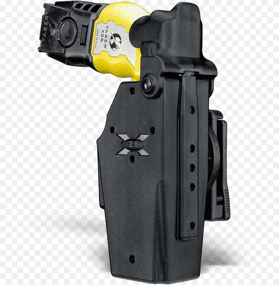 Taser X26 Angled Front Taser X26 Holster, Firearm, Gun, Handgun, Weapon Png Image