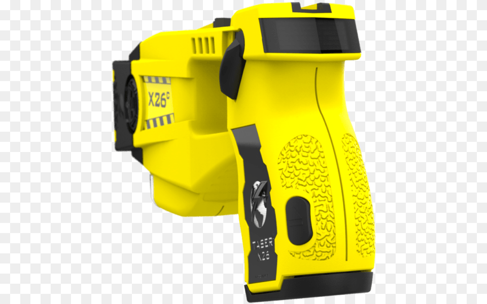 Taser X26c With Laser Kit Yellow Taser, Firearm, Gun, Handgun, Weapon Free Png