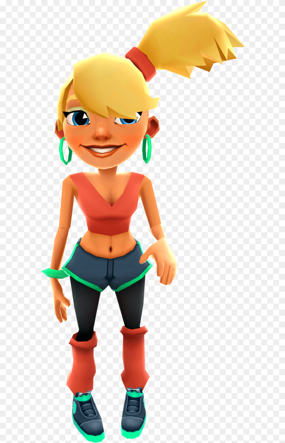 Tasha From Subway Surfers, Baby, Person, Face, Head Free Png