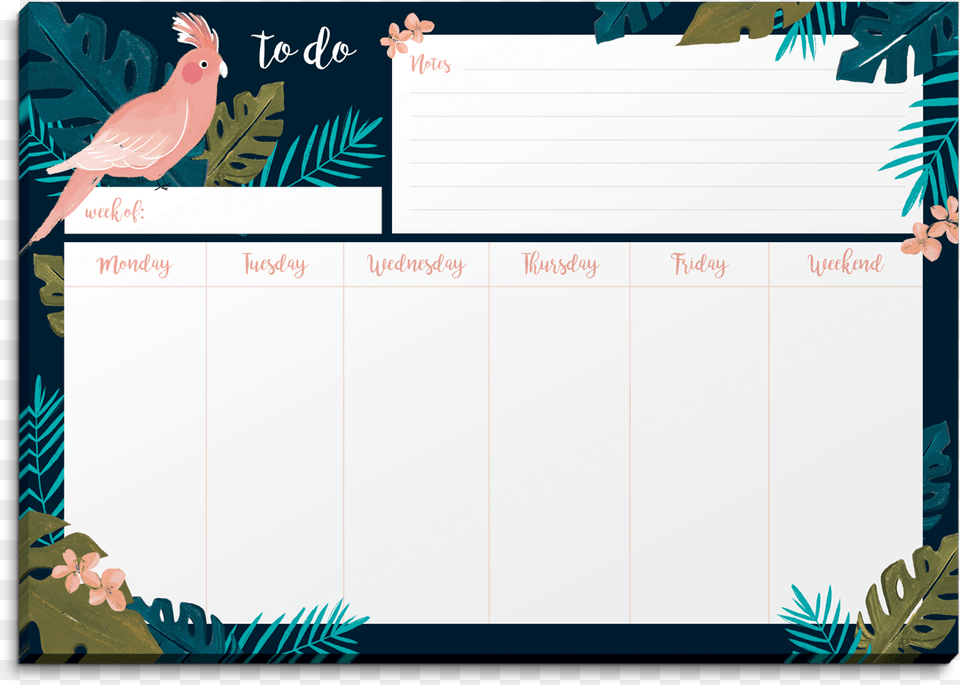 Task Notepad By Lady Jayne Ltd, Animal, Bird, Page, Text Png