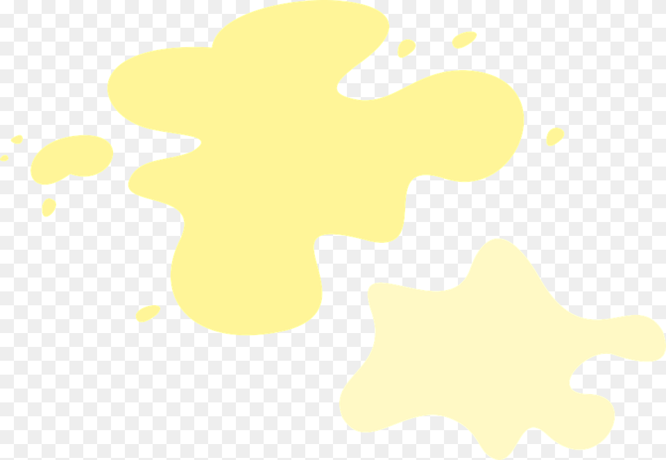 Task Yellow Splash Painting Liquid Smear Urine Urine Splash Free Png Download