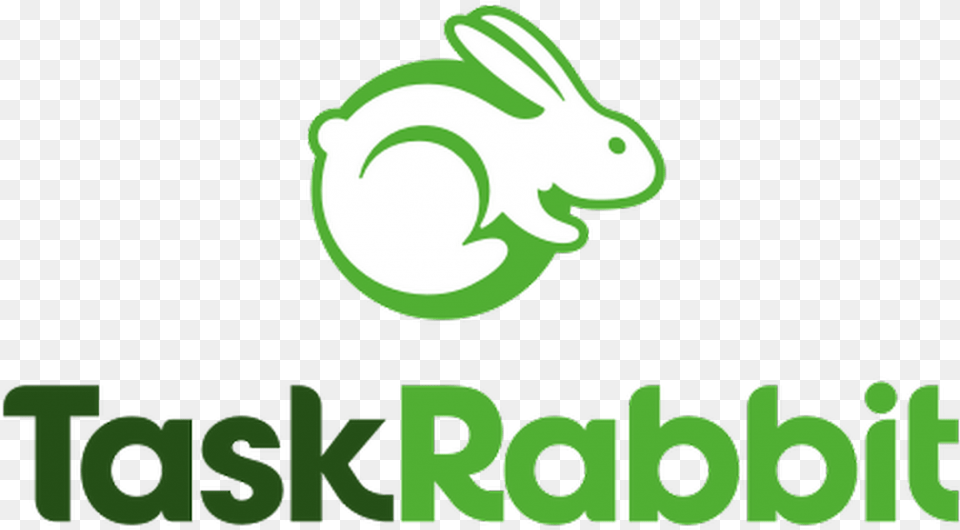 Taskrabbit Business And Revenue Model Task Rabbit Logo, Green, Animal, Mammal, Bear Free Transparent Png