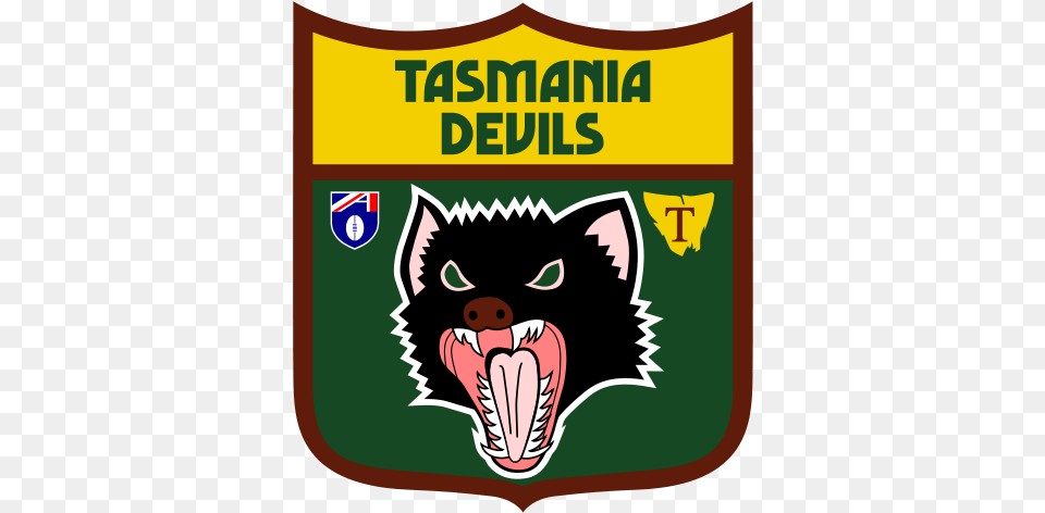 Tasmanian Devils Football Club, Logo, Animal, Cat, Mammal Free Png